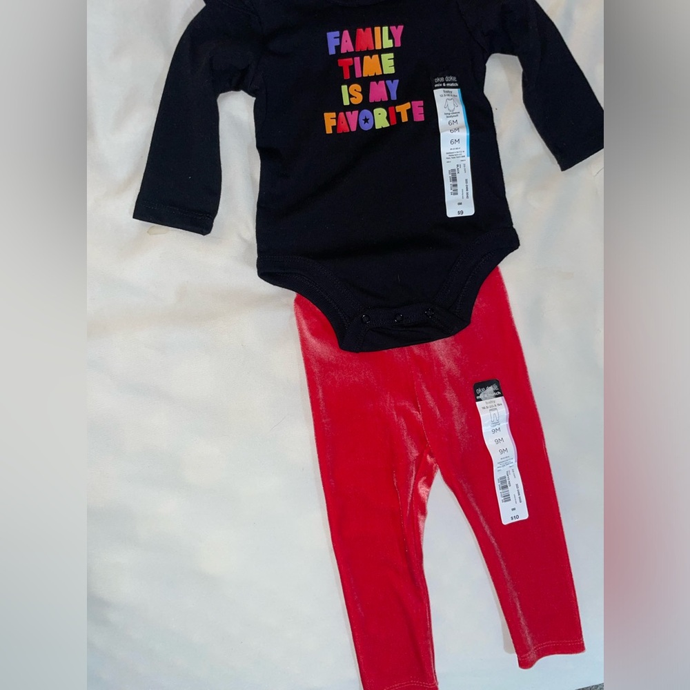 Baby mix and match outfit